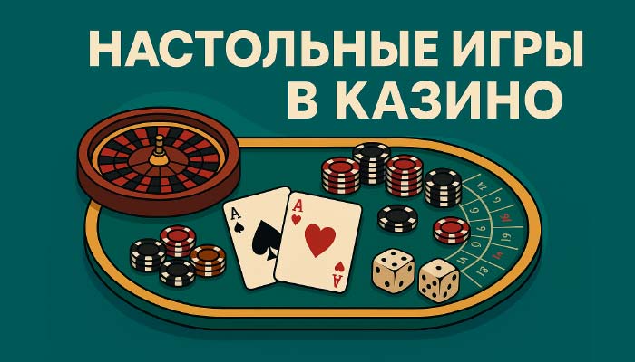 Настольные игры в казино